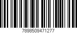 Código de barras (EAN, GTIN, SKU, ISBN): '7898509471277'