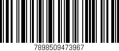 Código de barras (EAN, GTIN, SKU, ISBN): '7898509473967'