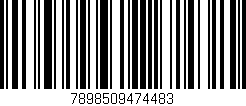 Código de barras (EAN, GTIN, SKU, ISBN): '7898509474483'