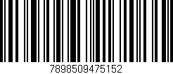 Código de barras (EAN, GTIN, SKU, ISBN): '7898509475152'