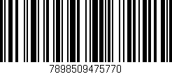 Código de barras (EAN, GTIN, SKU, ISBN): '7898509475770'