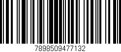 Código de barras (EAN, GTIN, SKU, ISBN): '7898509477132'