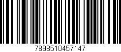 Código de barras (EAN, GTIN, SKU, ISBN): '7898510457147'