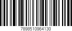 Código de barras (EAN, GTIN, SKU, ISBN): '7898510964130'
