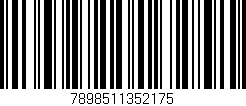 Código de barras (EAN, GTIN, SKU, ISBN): '7898511352175'