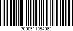 Código de barras (EAN, GTIN, SKU, ISBN): '7898511354063'