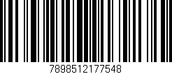 Código de barras (EAN, GTIN, SKU, ISBN): '7898512177548'