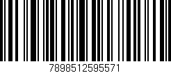 Código de barras (EAN, GTIN, SKU, ISBN): '7898512595571'