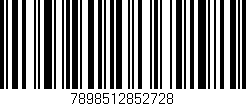Código de barras (EAN, GTIN, SKU, ISBN): '7898512852728'