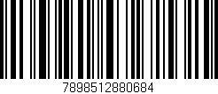 Código de barras (EAN, GTIN, SKU, ISBN): '7898512880684'