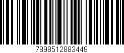 Código de barras (EAN, GTIN, SKU, ISBN): '7898512883449'