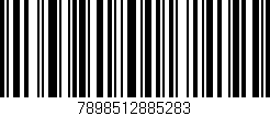 Código de barras (EAN, GTIN, SKU, ISBN): '7898512885283'