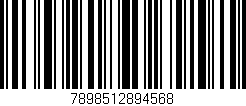 Código de barras (EAN, GTIN, SKU, ISBN): '7898512894568'