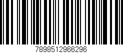 Código de barras (EAN, GTIN, SKU, ISBN): '7898512966296'