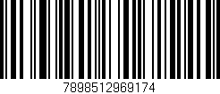 Código de barras (EAN, GTIN, SKU, ISBN): '7898512969174'