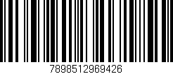 Código de barras (EAN, GTIN, SKU, ISBN): '7898512969426'