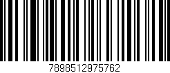 Código de barras (EAN, GTIN, SKU, ISBN): '7898512975762'