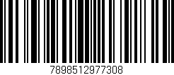 Código de barras (EAN, GTIN, SKU, ISBN): '7898512977308'