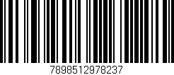 Código de barras (EAN, GTIN, SKU, ISBN): '7898512978237'