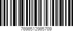 Código de barras (EAN, GTIN, SKU, ISBN): '7898512985709'