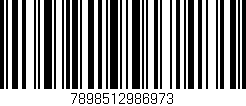 Código de barras (EAN, GTIN, SKU, ISBN): '7898512986973'