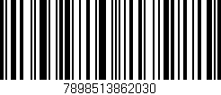 Código de barras (EAN, GTIN, SKU, ISBN): '7898513862030'