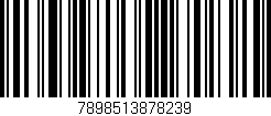 Código de barras (EAN, GTIN, SKU, ISBN): '7898513878239'
