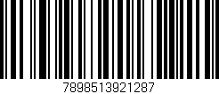 Código de barras (EAN, GTIN, SKU, ISBN): '7898513921287'