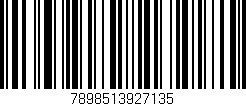 Código de barras (EAN, GTIN, SKU, ISBN): '7898513927135'