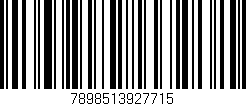 Código de barras (EAN, GTIN, SKU, ISBN): '7898513927715'