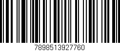 Código de barras (EAN, GTIN, SKU, ISBN): '7898513927760'