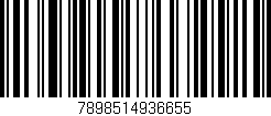 Código de barras (EAN, GTIN, SKU, ISBN): '7898514936655'