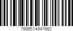 Código de barras (EAN, GTIN, SKU, ISBN): '7898514947682'