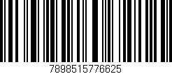 Código de barras (EAN, GTIN, SKU, ISBN): '7898515776625'