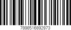 Código de barras (EAN, GTIN, SKU, ISBN): '7898516892973'