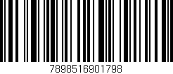 Código de barras (EAN, GTIN, SKU, ISBN): '7898516901798'