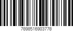 Código de barras (EAN, GTIN, SKU, ISBN): '7898516903778'