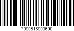 Código de barras (EAN, GTIN, SKU, ISBN): '7898516908698'