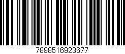 Código de barras (EAN, GTIN, SKU, ISBN): '7898516923677'