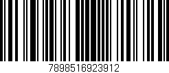 Código de barras (EAN, GTIN, SKU, ISBN): '7898516923912'
