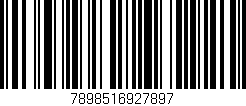 Código de barras (EAN, GTIN, SKU, ISBN): '7898516927897'