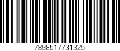 Código de barras (EAN, GTIN, SKU, ISBN): '7898517731325'