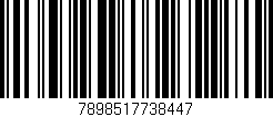 Código de barras (EAN, GTIN, SKU, ISBN): '7898517738447'