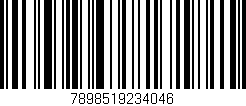 Código de barras (EAN, GTIN, SKU, ISBN): '7898519234046'