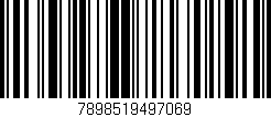 Código de barras (EAN, GTIN, SKU, ISBN): '7898519497069'