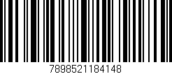 Código de barras (EAN, GTIN, SKU, ISBN): '7898521184148'