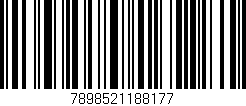 Código de barras (EAN, GTIN, SKU, ISBN): '7898521188177'