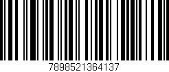 Código de barras (EAN, GTIN, SKU, ISBN): '7898521364137'