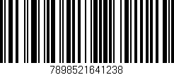 Código de barras (EAN, GTIN, SKU, ISBN): '7898521641238'