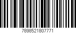 Código de barras (EAN, GTIN, SKU, ISBN): '7898521807771'